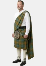 O'brien Tartan Great Kilt Left