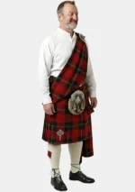 Ramsay Red Tartan Great Kilt Right