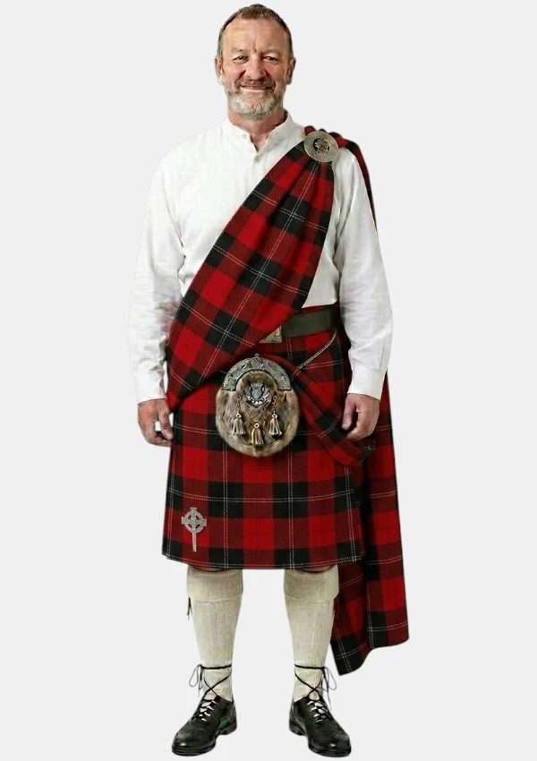 Ramsay Red Tartan Great Kilt