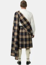 Rose Ancient Tartan Great Kilt Back