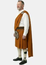 Saffron Tartan Great Kilt Left
