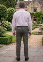 Brodie Hunting Modern Tartan Trouser Back