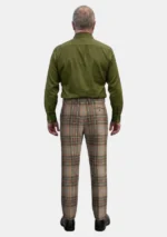 Brodie Hunting Weathered Tartan Trouser Men Back