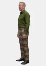 Brodie Hunting Weathered Tartan Trouser Men Left