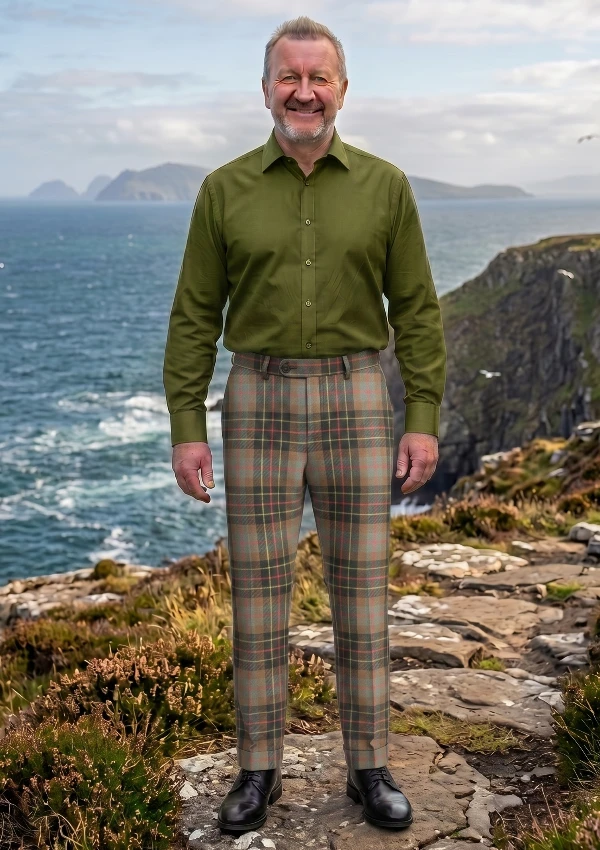 Brodie Hunting Weathered Tartan Trouser