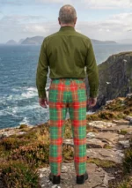Burnett Ancient Tartan Trouser Back