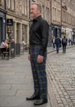 Carruthers, George Tartan Trouser Left