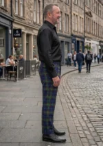 Carruthers, George Tartan Trouser Right