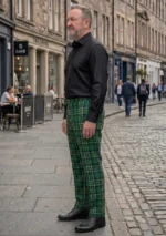 Celtic Tartan Trouser Left