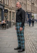 Clarke Ancient Tartan Trouser Left