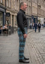 Clarke Ancient Tartan Trouser Right