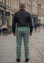 Cochrane Tartan Trouser Back