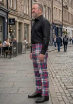 Cooper Tartan Trouser Left