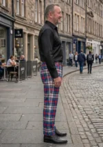 Cooper Tartan Trouser Right