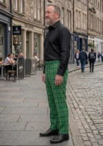 Cranston Tartan Trouser Left