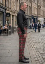 Crawford Tartan Trouser Right