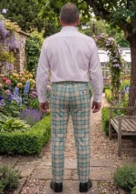 Diana Memorial Rose Tartan Trouser Back