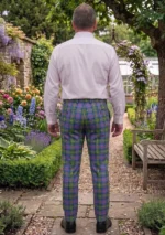 Donegal Tartan Trouser Back