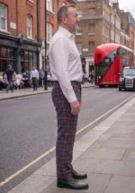 Evans Tartan Trouser Right