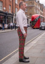 Geddes Tartan Trouser Right