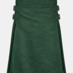 Green Wool Kilt