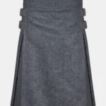 Grey Wool Kilt