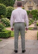Halliday Tartan Trouser Back