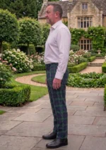 Hardie Tartan Trouser Left