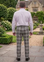 Harris Tartan Trouser Back