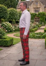 Hay Tartan Trouser Left