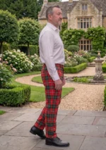 Hay Tartan Trouser Right
