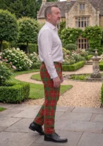 Hayes Tartan Trouser Right