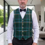 Heartfelt Welcome Tartan Waistcoat
