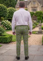 Henry Tartan Trouser Back