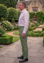 Henry Tartan Trouser Left