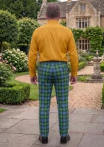 Hogg Dress Tartan Trouser Back