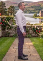 James of Wales Tartan Trouser Right