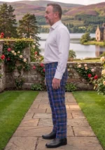 Jewish Tartan Trouser Left