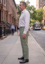 Kelly Tartan Trouser Left