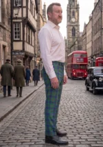 Lawrie Tartan Trouser Right