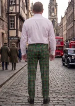Lawson, William Tartan Trouser Back
