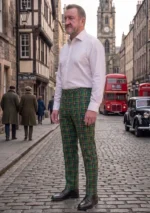 Lawson, William Tartan Trouser Left