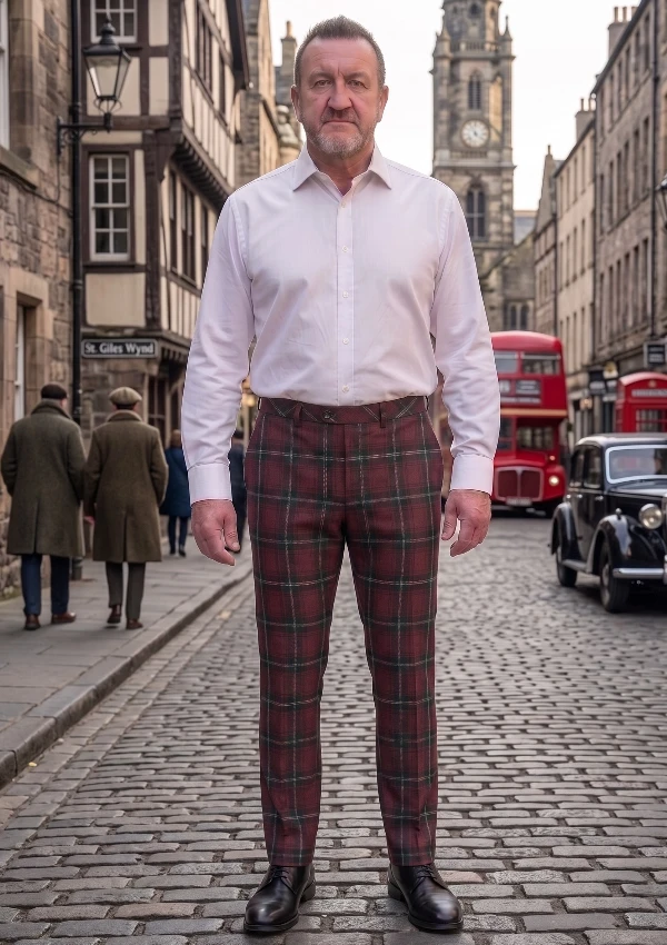 Llewellen of Wales Tartan Trouser
