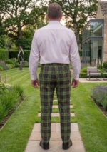 MacDiarmid Tartan Trouser Back