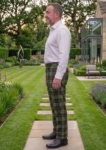 MacDiarmid Tartan Trouser Left