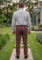 MacDonald of Glencoe Tartan Trouser Back