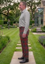 MacDonald of Glencoe Tartan Trouser Left