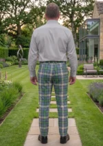 MacDowall Tartan Trouser Back