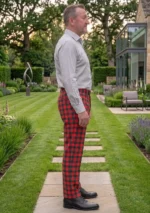 MacDuff Modern Tartan Trouser Right