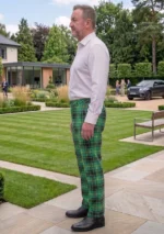 Macarthur Tartan Trouser Left